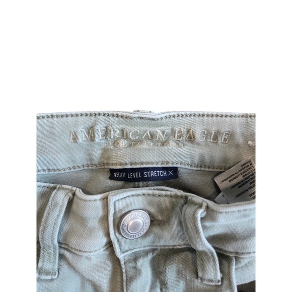 American Eagle 360 NE(X)TLevel Stretch Jeans - Size 6 Beige - NWOT - Picture 5 of 5